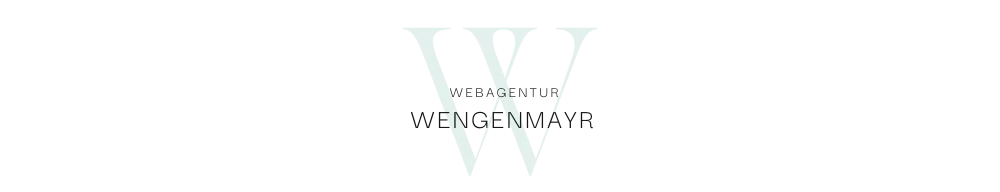 Logo Webagentur Wengenmayr